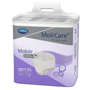 Scutece chilot adulti MoliCare Premium Mobile 8pic XL, 14buc, Hartmann