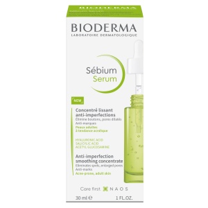 Ser anti-imperfectiuni pentru fata Sebium, 30 ml, Bioderma