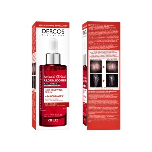 Serum capilar cu efect de regenerare Aminexil Clinical R.E.G.E.N. Booster Dercos, 90 ml, Vichy