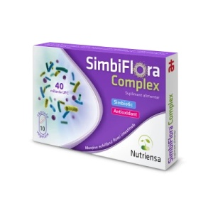 SimbiFlora Complex, 10 capsule vegetale, Antibiotice Iasi