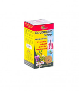 Sirop fara zahar Coughend, 100 ml, Ayurmed