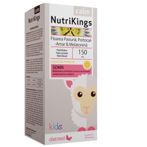 Sirop NutriKings Calm, 150 ml, Dietmed