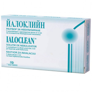 Solutie de nebulizare sterila Ialoclean, 5 monodoze, Farma-Derma Italia