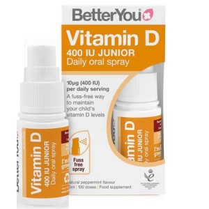 Spray oral cu vitamina D Junior, 400 UI, 15 ml, BetterYou