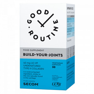 Supliment articulatii Build Your Joints Good Routine, 30 capsule, Secom