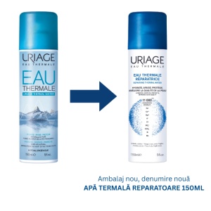 Apa termala reparatoare spray, 150 ml, Uriage