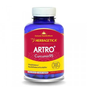 Artro Curcumin 95, 120 capsule, Herbagetica