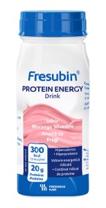 Bautura energizanta cu proteine si aroma de fragi Fresubin, 4 x 200 ml, Fresenius Kabi