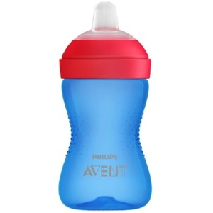 Cana cu tetina moale rezistenta la muscaturi +9 luni, baiat, SCF802/01, 300ml, Avent Philips