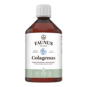 Colagen lichid hidrolizat si extracte din plante Colagenus, 500 ml, Faunus Plant