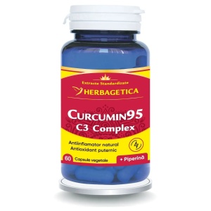 Curcumin 95 C3 Complex, 60 capsule, Herbagetica