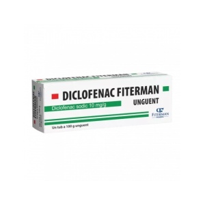 Diclofenac unguent, 10 mg/g, 100 g, Fiterman