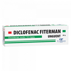 Diclofenac unguent, 10 mg/g, 50 g, Fiterman