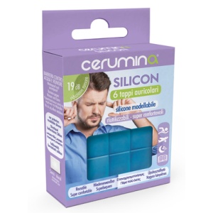 Dopuri pentru urechi din silicon modelabil Cerumina Silicon, 6 bucati, Pietrasanta Pharma