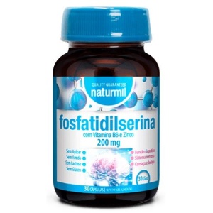 Fosfatidilserină, 200 mg, 30 capsule, Naturmil