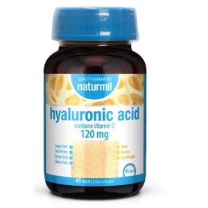 Hyaluronic Acid, 120 mg, 45 tablete, Naturmil