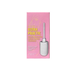 Irigator ultra practic pentru igiena intima feminina, 350 ml, Mev-Plastic