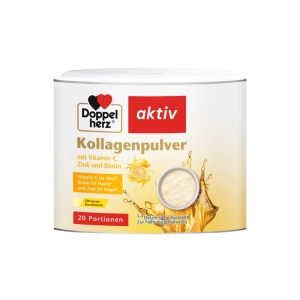 Kollagen pudra lamaie + Vitamina C + Zinc + Biotina, 150g, 20 portii, Doppelherz