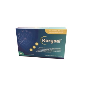 Korysal, 24 comprimate de supt, Naturpharma