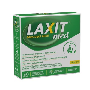 Laxit Med 10g, 10 plicuri, Fiterman