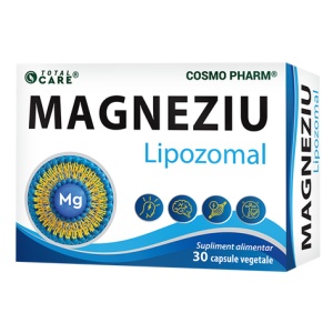 Magneziu Lipozomal, 30 capsule vegetale, Cosmopharm