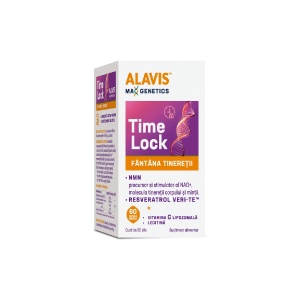 Max Genetics NMN TimeLock, 60 capsule vegetale, Alavis Maxima