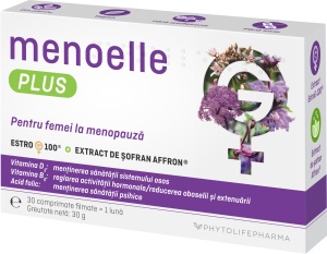 Menoelle Plus, 30 comprimate, Phytolifepharma