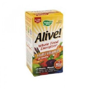 Multivitamine fara fier adaugat Alive Nature's Way, 30 tablete, Secom