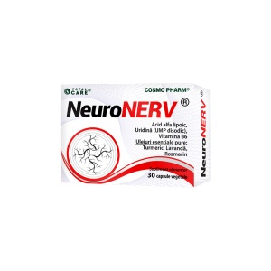 Neuronerv, 30 capsule vegetale, Cosmo Pharm