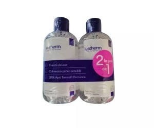 Pachet Lotiune micelara fata si ochi piele sensibila 1+1, 250 ml, Ivatherm