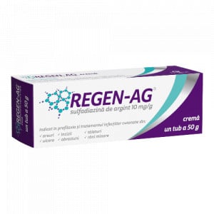Regen-Ag crema, 10 mg/g, 50 g, Fiterman Pharma
