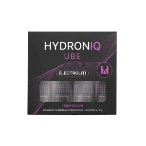 Saruri de rehidratare Hydroniq Ube, 28 plicuri, Laboratoarele Remedia
