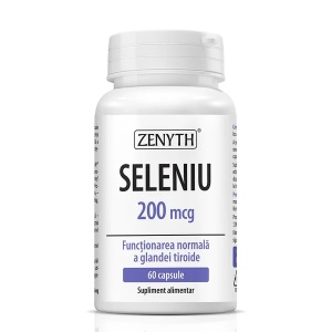 Seleniu, 200 mcg, 60 capsule, Zenyth