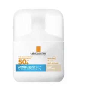 Serum solar cu SPF 50+ Anthelios UVAir, nuanta deschisa natural, 50 ml, La Roche-Posay