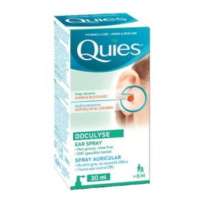 Spray auricular pentru eliminarea dopului de ceara Doculyse, 30 ml, Quies