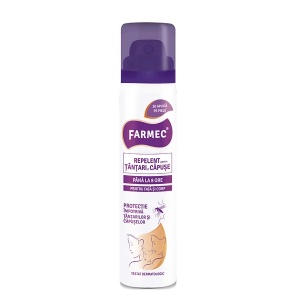 Spray repelent pentru tantari si capuse, 75 ml, Farmec