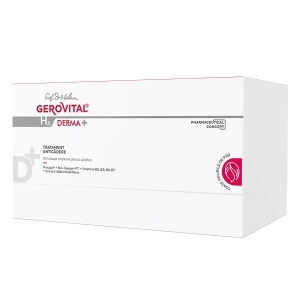 Tratament anticadere par Gerovital H3 Derma+, 12 fiole x 10ml, Gerovital