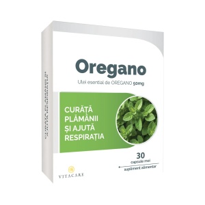 Ulei esential de Oregano, 30 capsule, Vitacare