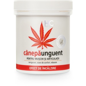 Unguent cu Efect de Incalzire cu 5% Ulei de Canepa 250ml MEDIC PROGRESS