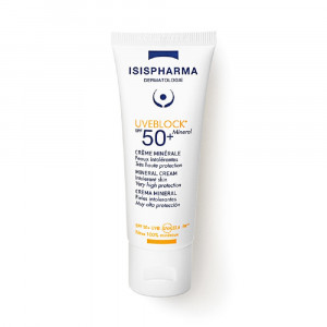 Uveblock Crema Protectie Solara Minerala SPF50+ x 40 ml, IsisPharma