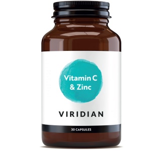 Vitamin C & Zinc, 30cps, Viridian