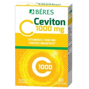 Vitamina C 1000 mg, Ceviton, 30 comprimate, Beres Pharmaceuticals
