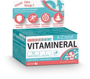 Vitamineral A-Z Total, 30 capsule, Dietmed