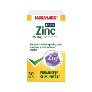 Zinc Forte 15mg, 30 tablete, Walmark