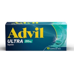 Advil Ultra, 200 mg, 10 capsule moi, Gsk