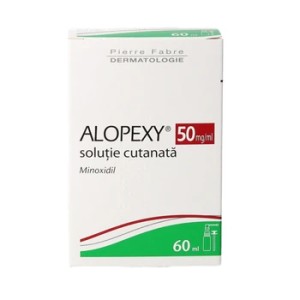 Alopexy, 50mg/ml solutie cutanata, 60 ml, Pierre Fabre