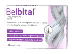 Belbital 10mg, 30 comprimate, Zdrovit