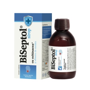 Biseptol sirop cu albastru de metilen si echinacea, 200 ml, Dacia Plant