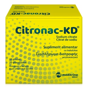 Citronac-KD, 20 plicuri, Meditrina Pharmaceuticals