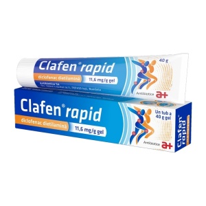 Clafen Rapid 11,6 mg/g gel, 40g, Antibiotice Iasi